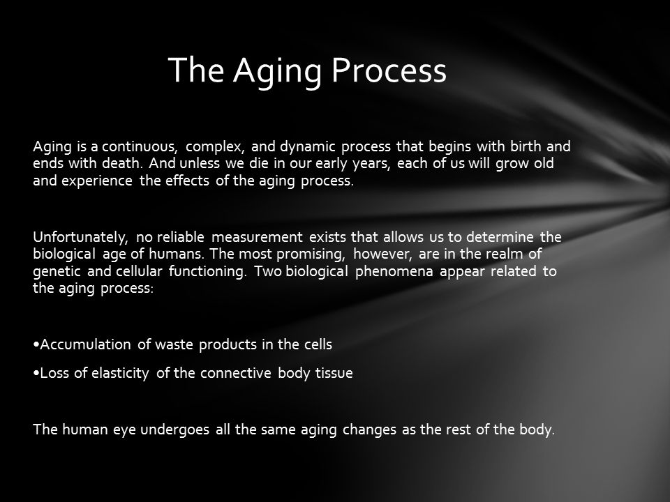 The aging process and potential interventions to extend life expectancy